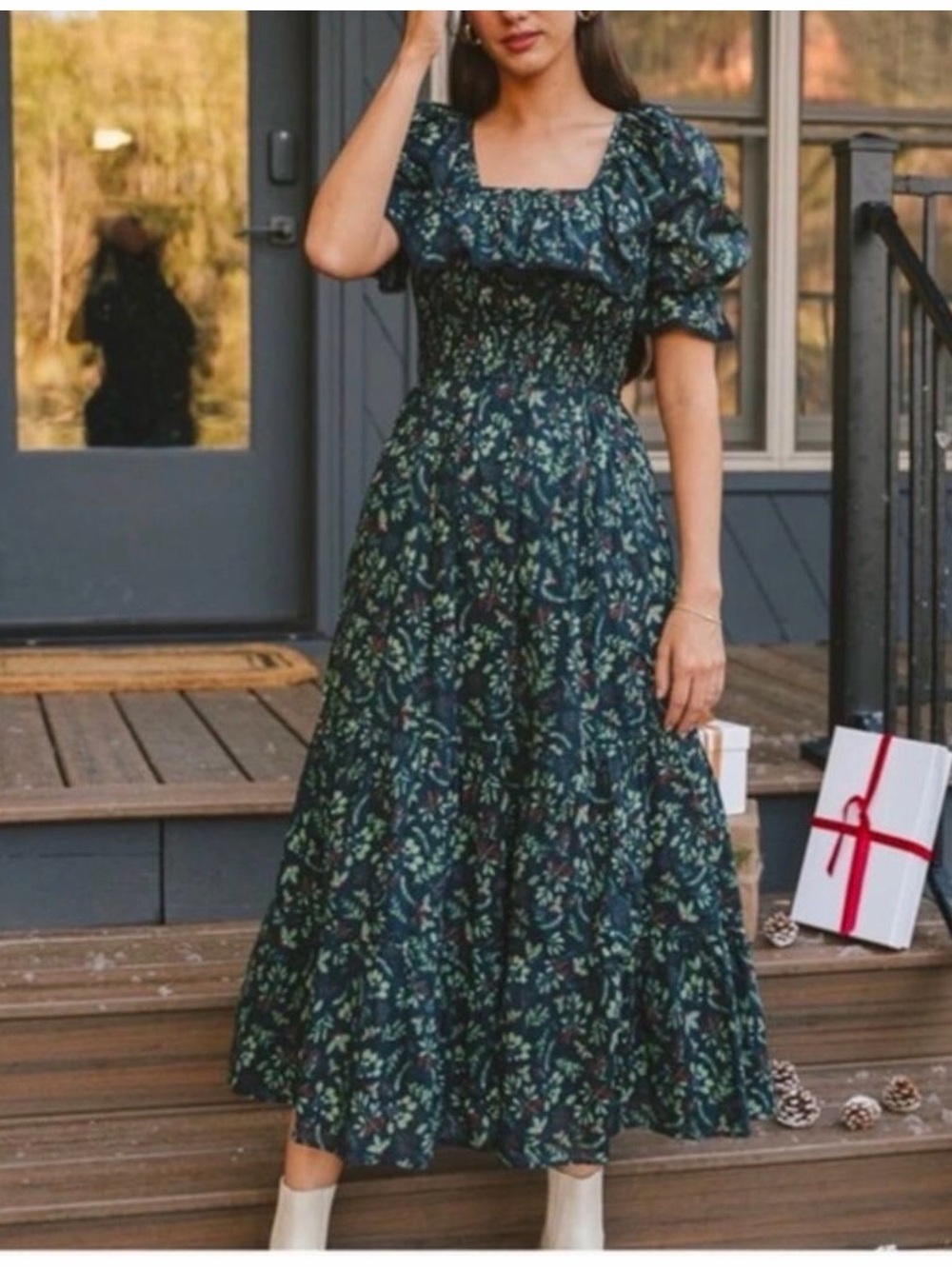 NEW IVY CITY GRACIE DRESS IN‎ HOLLY SIZE: M - Picture 2 of 8
